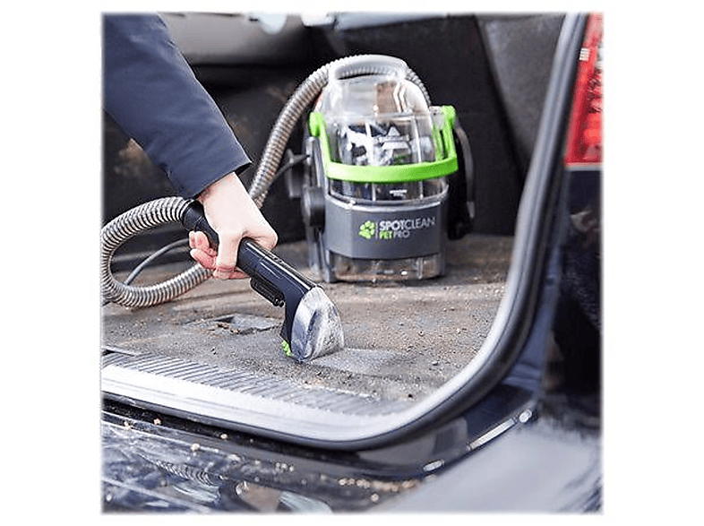 Aspirador sin bolsa - Bissell 15585 - SPOTCLEAN PET PRO, 750 W, Depósito 2.9 L, Negro