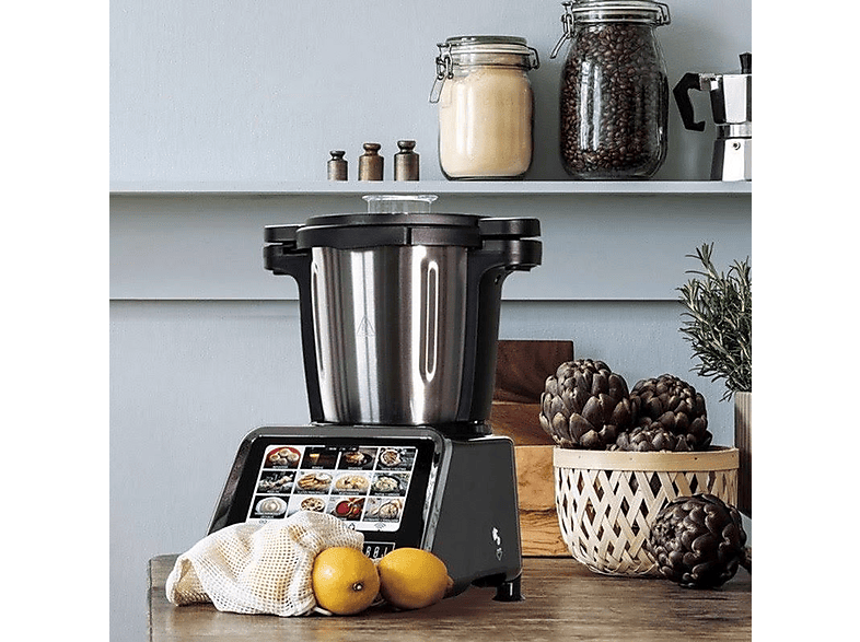 Robot de cocina - Boj MC-2000, 1500 W, Inox