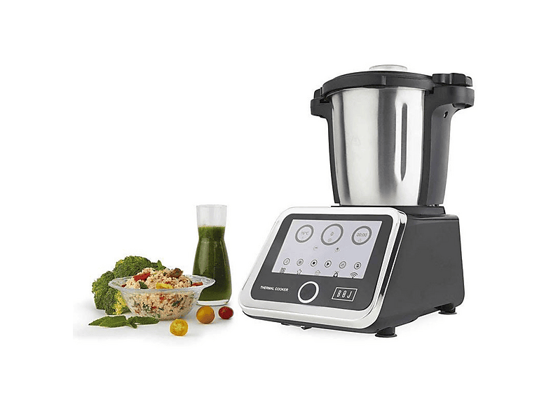 Robot de cocina - Boj MC-2000, 1500 W, Inox