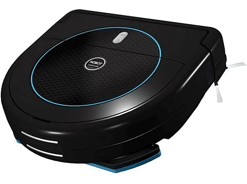 Robot friegasuelos - Hobot LEGEE-688, Potencia de succión 2100 kPa, Depósito 0,5 l, Autonomía 90 min, Negro