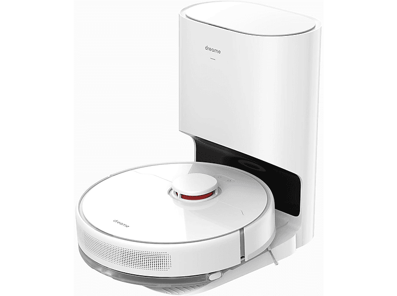 Robot aspirador - Dreame RLS3D D10 PLUS, 4000 W, Potencia de succión 4 kPa, Depósito 0,4 l, Autonomía 2 h y 50 min, Blanco