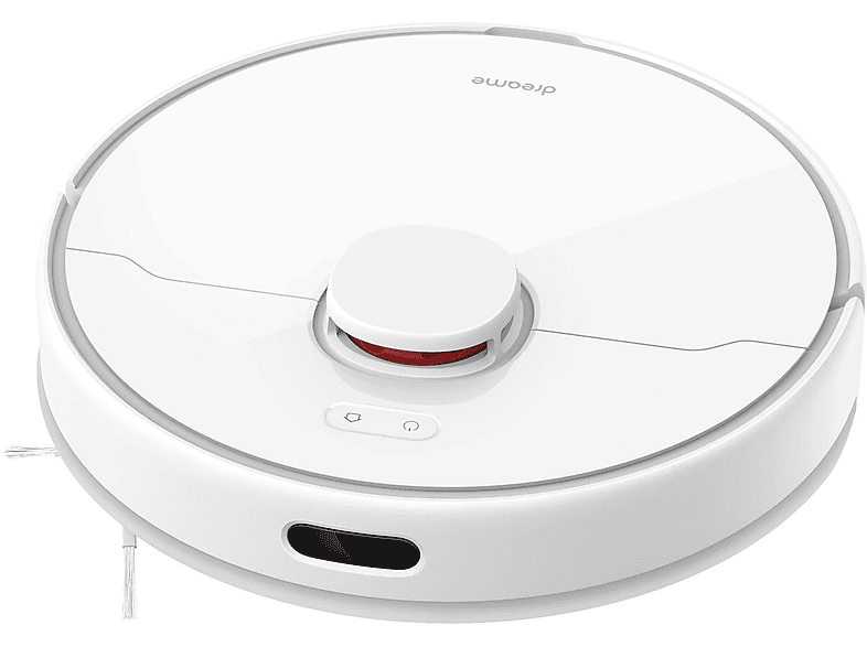 Robot aspirador - Dreame RLS3D D10 PLUS, 4000 W, Potencia de succión 4 kPa, Depósito 0,4 l, Autonomía 2 h y 50 min, Blanco