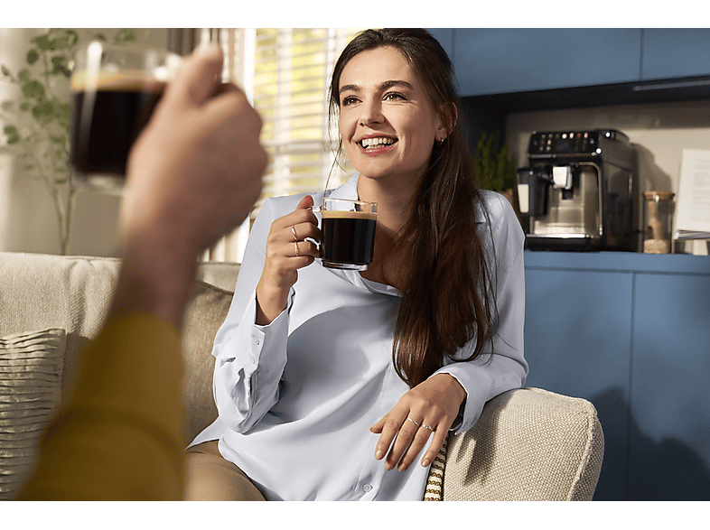 Cafetera express - Philips EP1220_00, 15 bar, 1500 W, 2,0 tazas, Negro