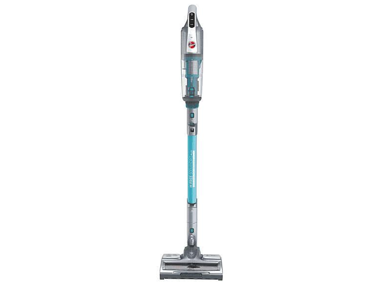 Aspirador escoba - Hoover H-Free 500 Hydro Plus HF522YSP 011, 80 V, Potencia de succión 75 W, Depósito 0,45 l, Autonomía 45 min, Gris