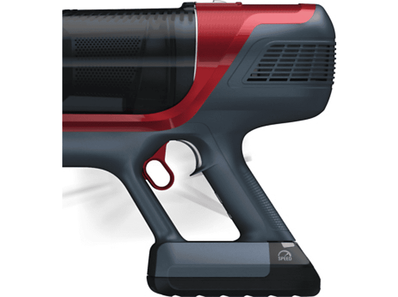 Aspirador escoba - Rowenta X-Pert 6.60 RH6878WO, 100 W, Potencia de succión 25 AirWatt, Depósito 0,55 l, Autonomía 45 min, Rojo