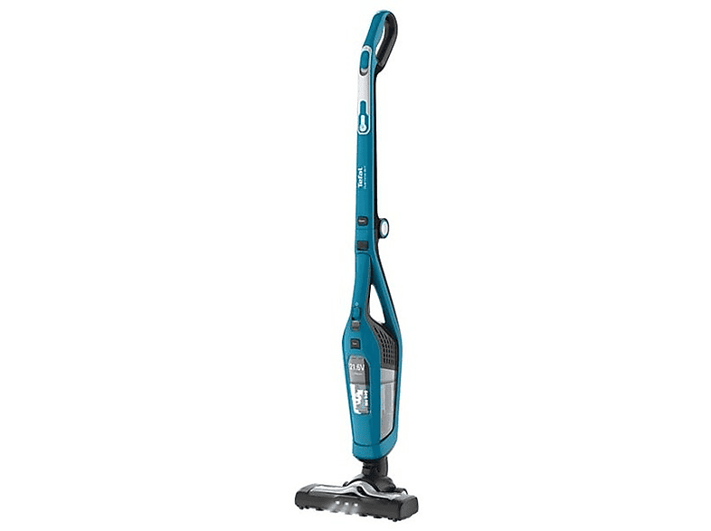 Aspirador escoba - Tefal TY6751WO, Potencia de succión 13 kPa, Depósito 0,6 l, Autonomía 45 min, Azul