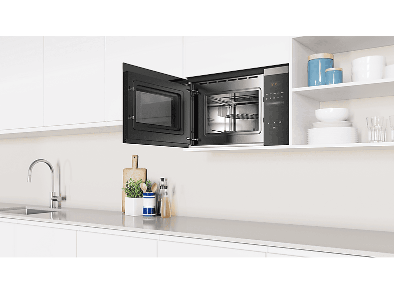Microondas - Balay 3CG4172X2, 1270 W, 5 niveles potencia, 20 l, Inox
