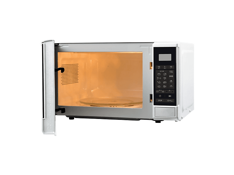 Microondas libre instalación - Sharp R270W, 800 W, 10 potencia, 20 l, Blanco