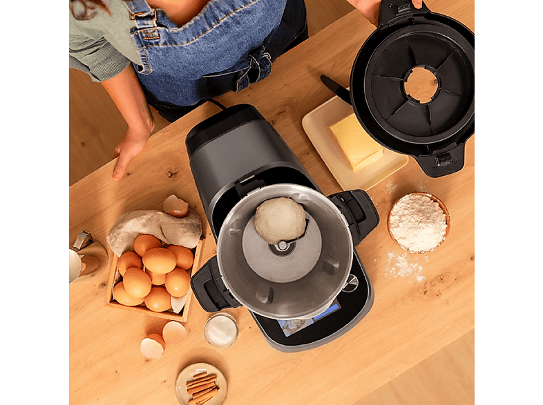 Robot de cocina - Cecotec Mambo Touch, 1600 W, 3,3 l, Inox