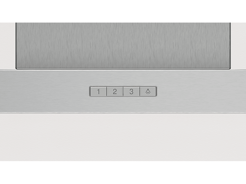 Campana decorativa - Balay 3BC066MX, 3 velocidades, 590 m³/h, 600 mm, Inox