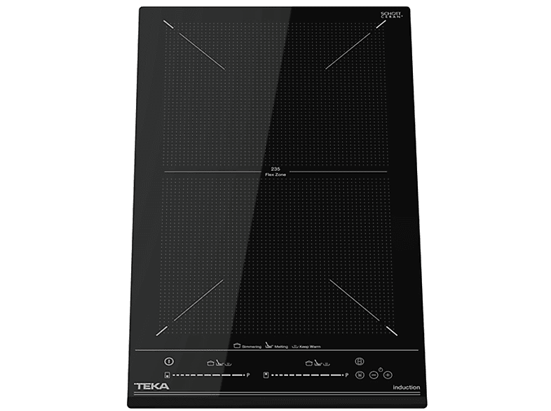 Placa de inducción - Teka 112510021 IZF 32400 MSP, 2 zonas, 300 mm, Negro